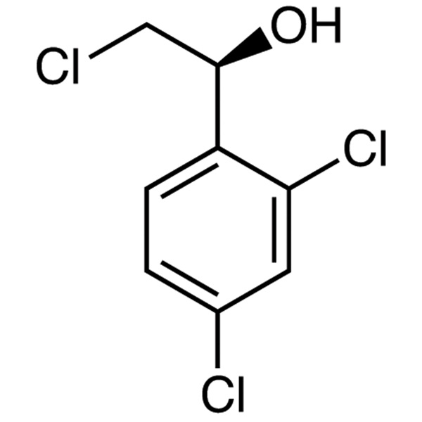 (S)-2,4-Dichloro-α-(Chloromethyl)benzyl Alcohol CAS 126534-31-4 Purity >99.0% (HPLC) Chiral Purity >99.5% Luliconazole Intermediate